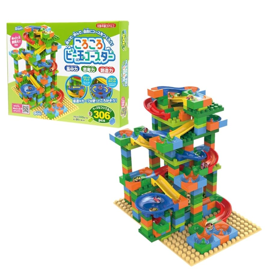 Amazon.co.jp: 池田工業社 ころころビー玉コースター306pcs